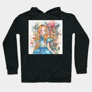 Alice in Wonderland Portrait Hoodie